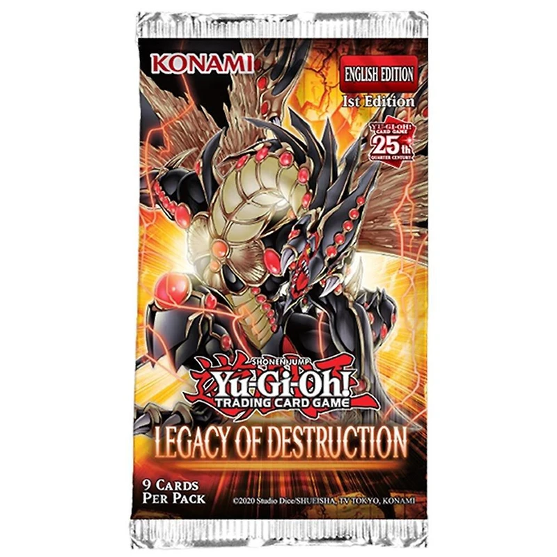 Yu-Gi-Oh! Trading Card Game: Legacy of Destruction Booster Pack (Styles May Vary)