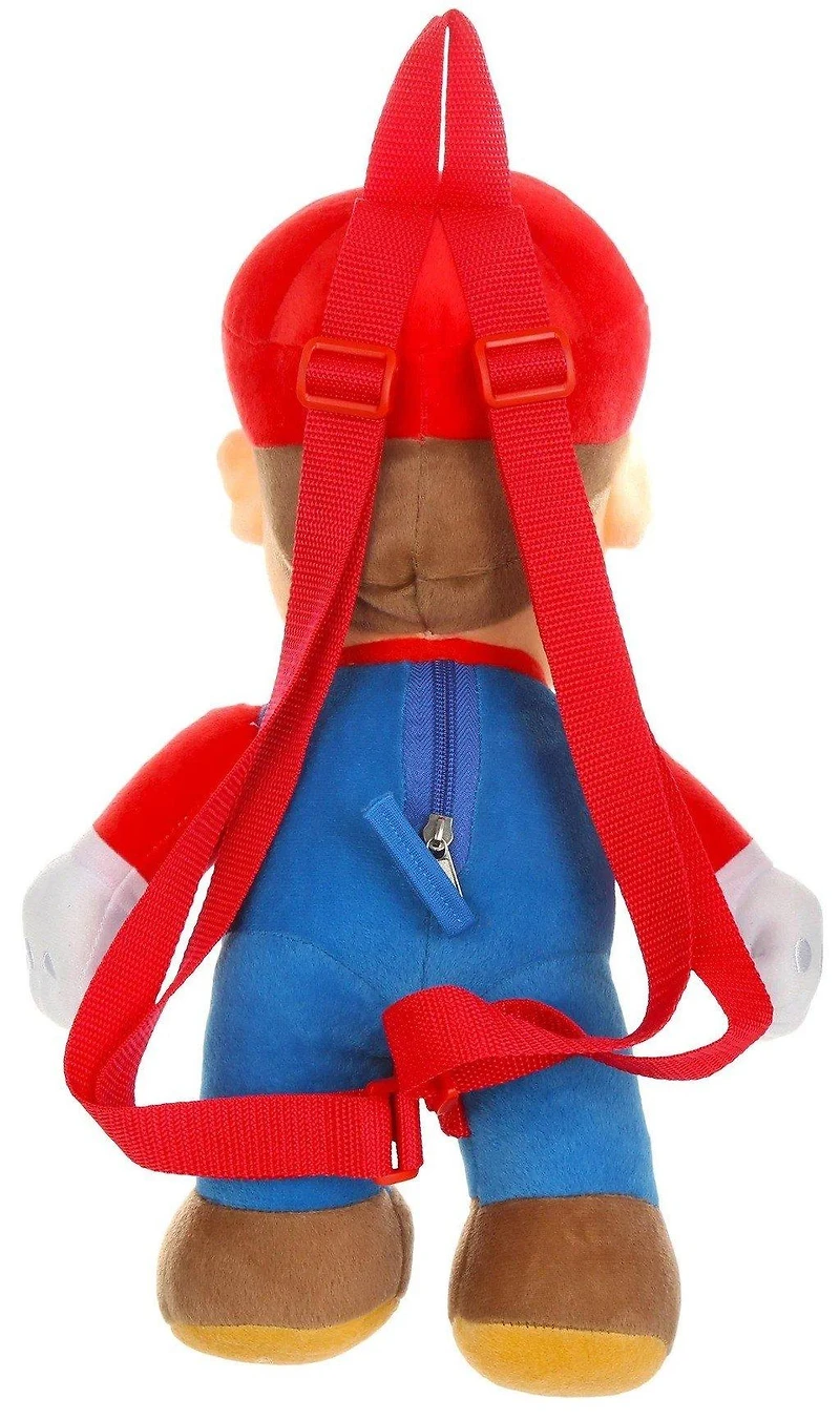 Mario 17-in Plush Backpack