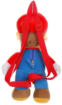 Mario 17-in Plush Backpack