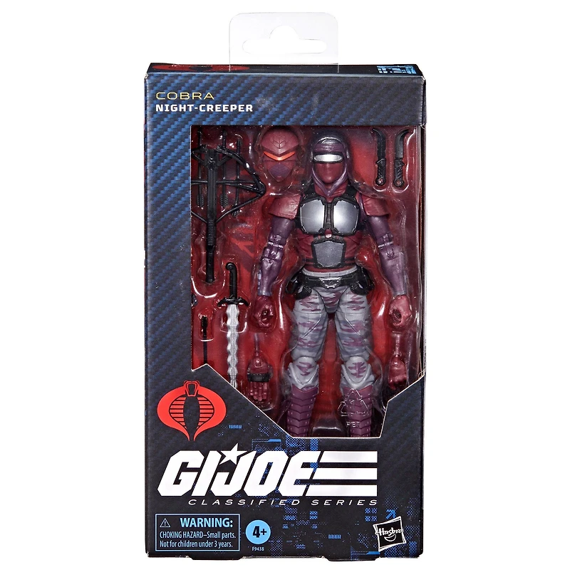 Hasbro G.I. Joe Classified Series Night-Creeper 6-in Action Figure
