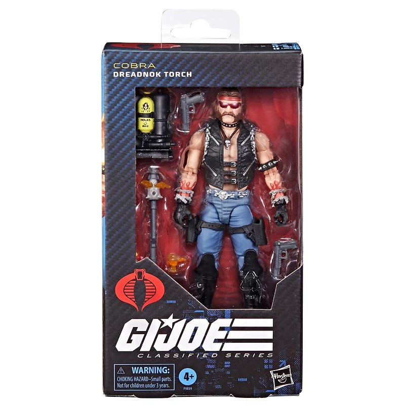 Hasbro G.I. Joe Classified Series Dreadnok Torch 6-in Action Figure