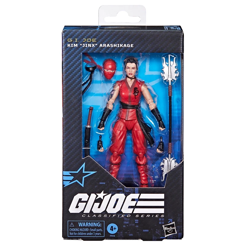 Hasbro G.I. Joe Classified Series Kim "Jinx" Arashikage 6-in Action Figure