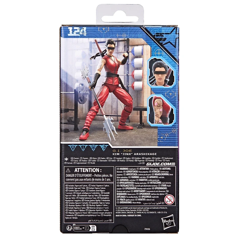 Hasbro G.I. Joe Classified Series Kim "Jinx" Arashikage 6-in Action Figure