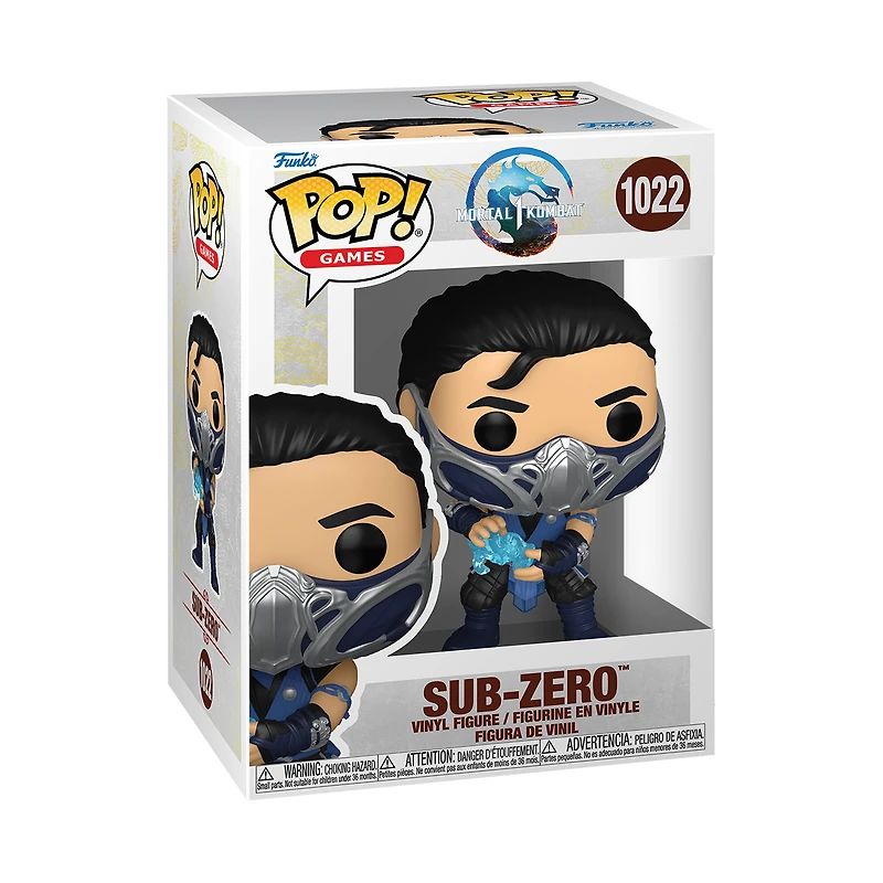 Funko POP! Games: Mortal Kombat 1 Sub Zero 3.8-in Vinyl Figure