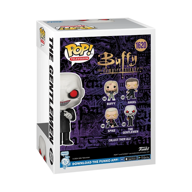 Funko POP! TV: Buffy the Vampire Slayer Silent Killer Gentleman 4.35-in Vinyl Figure
