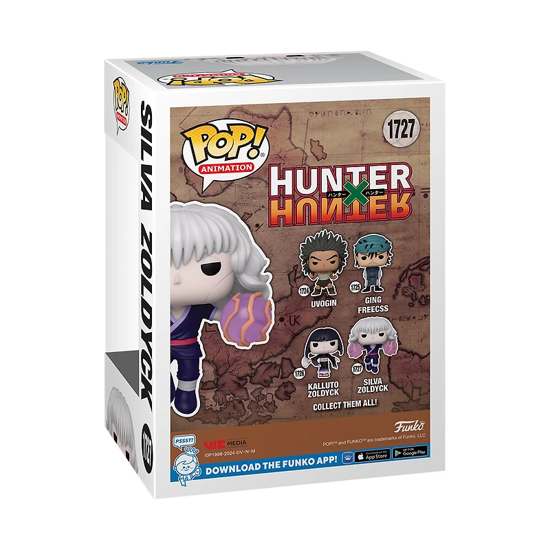 Funko POP! Animation: Hunter X Hunter Silva Zoldyck 4.7-in Figure