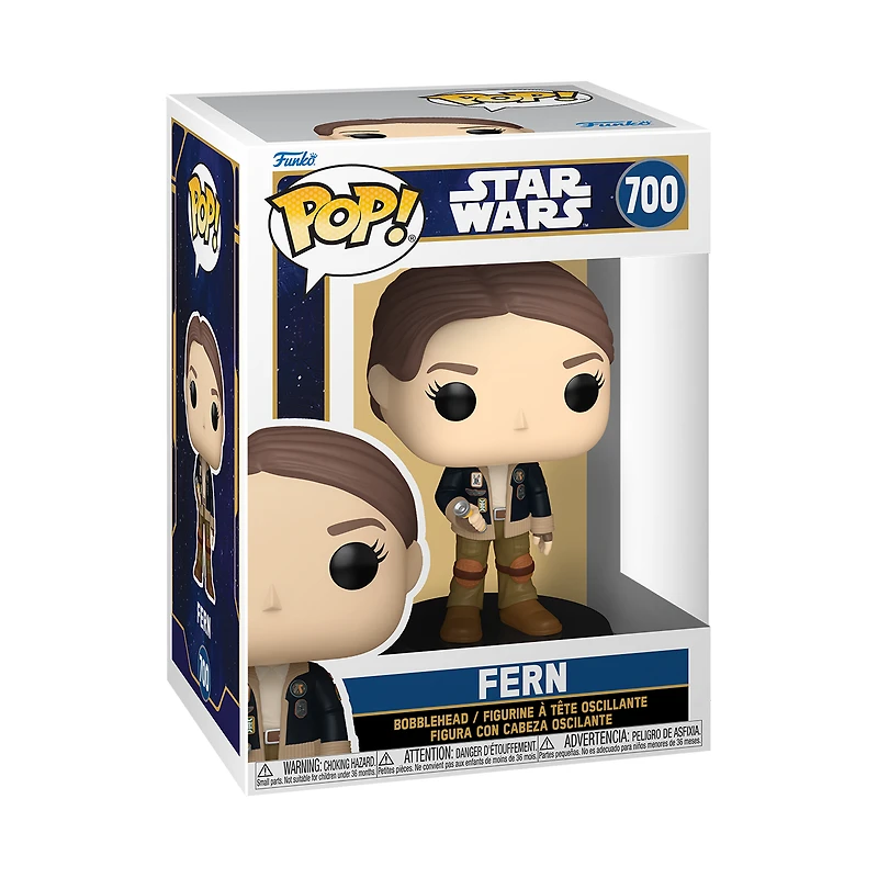 Funko POP! Star Wars: Skeleton Crew Fern 3.74-in Vinyl Bobblehead Figure