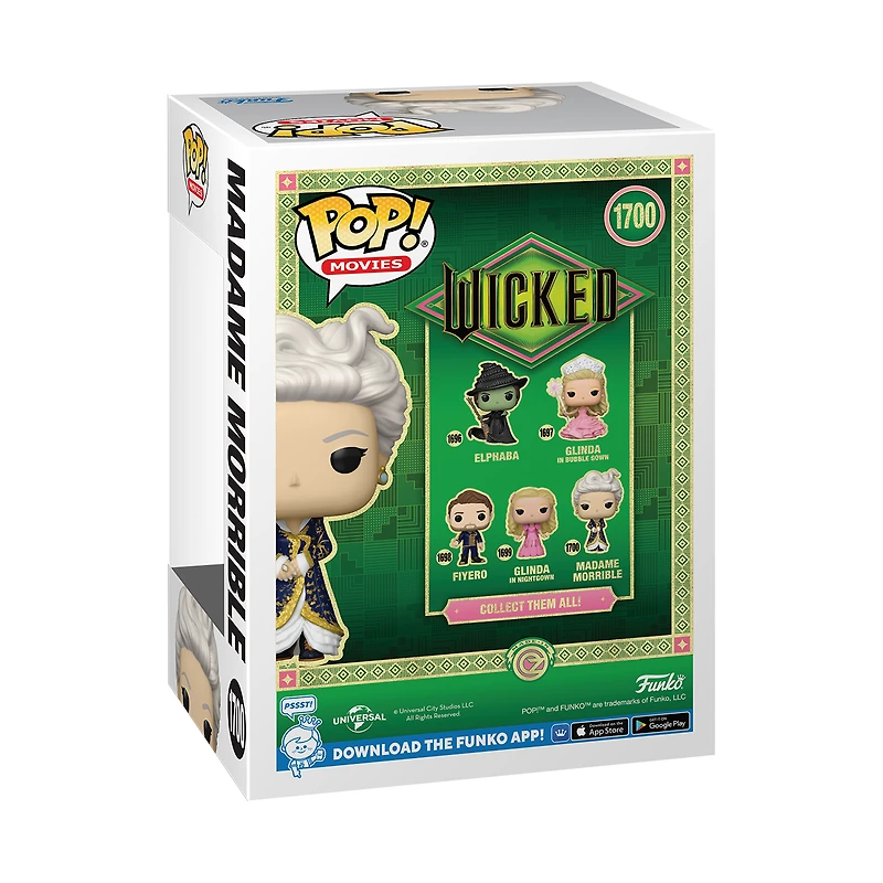 Funko POP! Movies: Wicked Madame Morrible 4.6-in Vinyl Figure