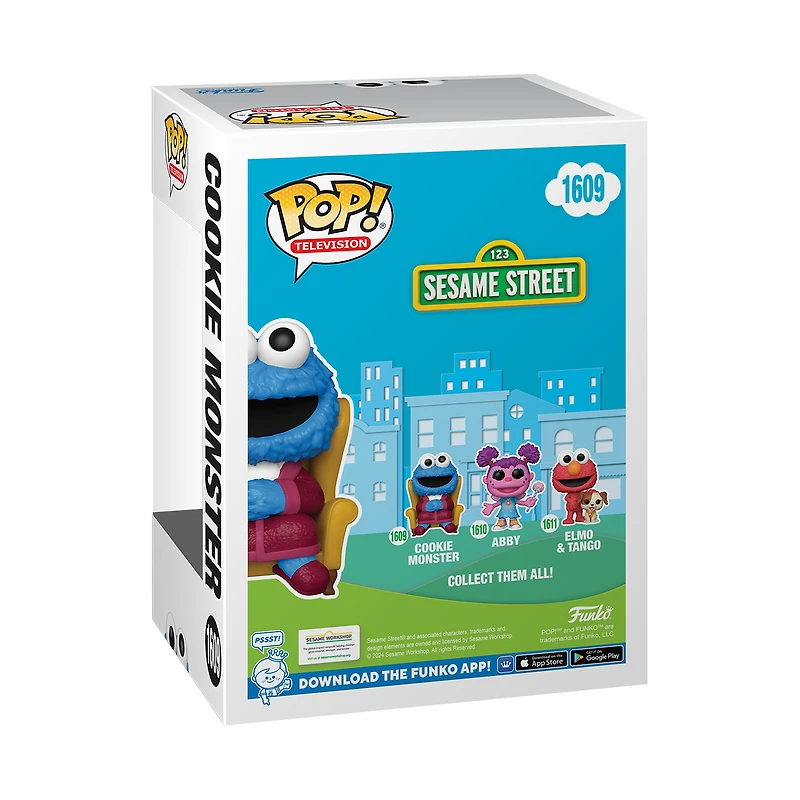 Funko POP! TV: Sesame Street Cookie Monster 4-in Vinyl Figure
