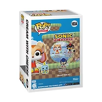 Funko POP! and Buddy: Sonic The Hedgehog Cream and Cheese 3.6 and 1.25-in Vinyl Figures