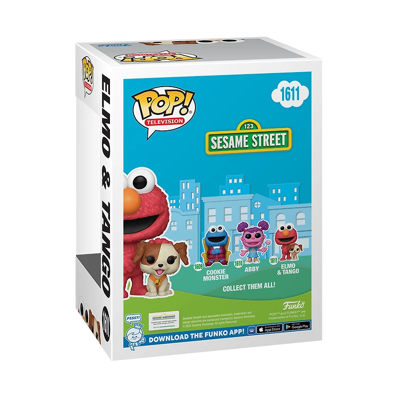 Funko POP! TV: Sesame Street Elmo and Tango 3.7-in Vinyl Figure