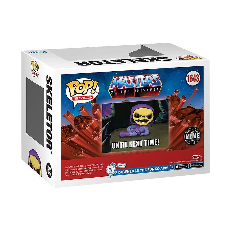 Funko POP! TV: Meme Skeletor​ 3.15-in Vinyl Figure
