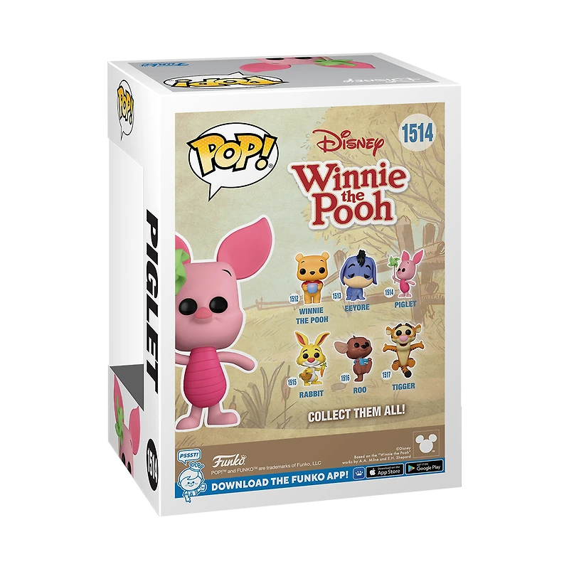 Funko POP! Disney: Winnie The Pooh Piglet 3.4-in Vinyl Figure