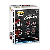 Funko POP! Marvel: Carnageized Iron Man 4.1-in Vinyl Bobblehead Figure