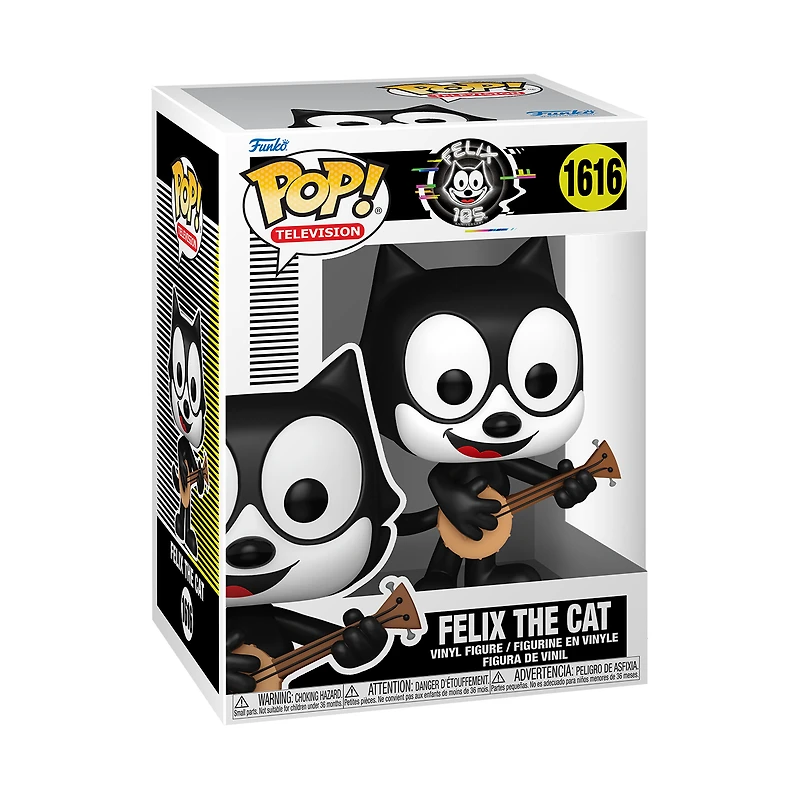 Funko POP! TV: Felix the Cat 105th Anniversary Felix 3.95-in Vinyl Figure