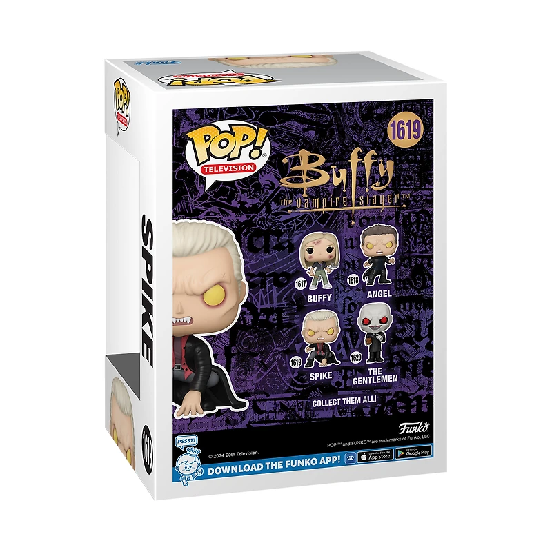 Funko POP! TV: Buffy the Vampire Slayer Spike(Vampire) 3.75-in Vinyl Figure