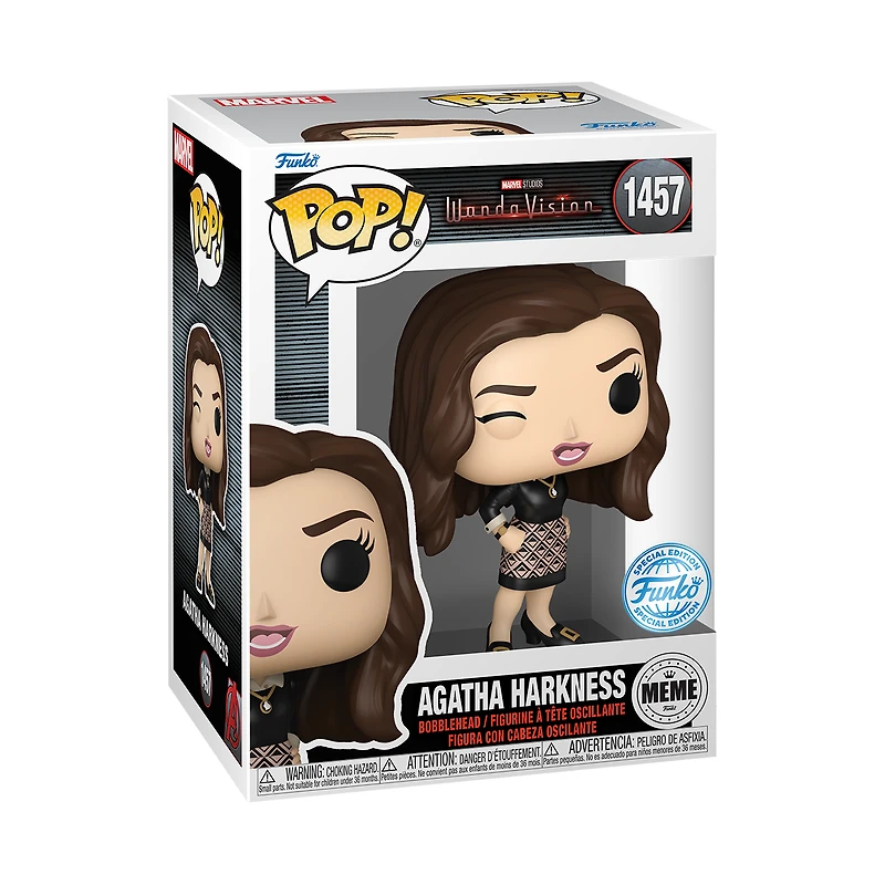 Funko POP TV! Marvel WandaVision Agatha Harkness 3.9-in Vinyl Bobblehead