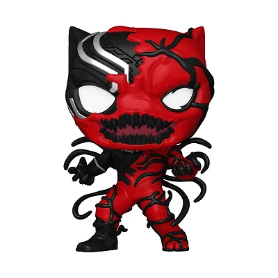 Funko POP! Marvel: Carnageized Black Panther 3.85-in Vinyl Bobblehead Figure