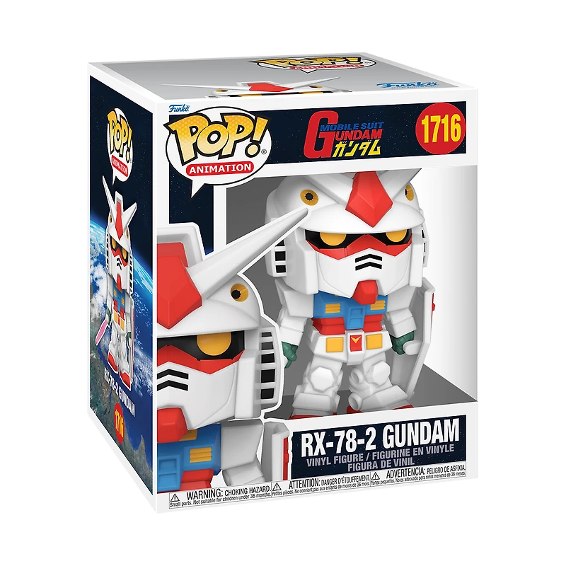 Funko POP! Super: Mobile Suit Gundam RX-78-2 Gundam 6.35-in Vinyl Figure