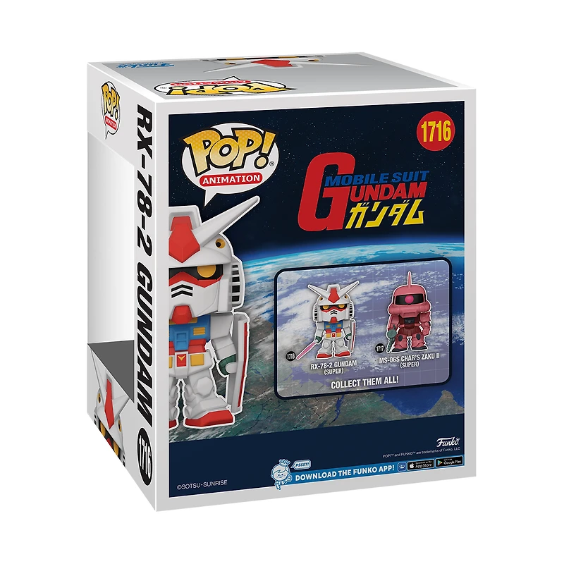 Funko POP! Super: Mobile Suit Gundam RX-78-2 Gundam 6.35-in Vinyl Figure