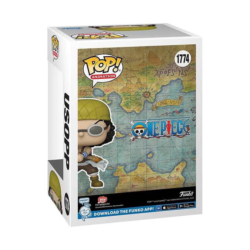Funko POP! Animation: One Piece (Refresh) Usopp 3.9-in Vinyl Figure