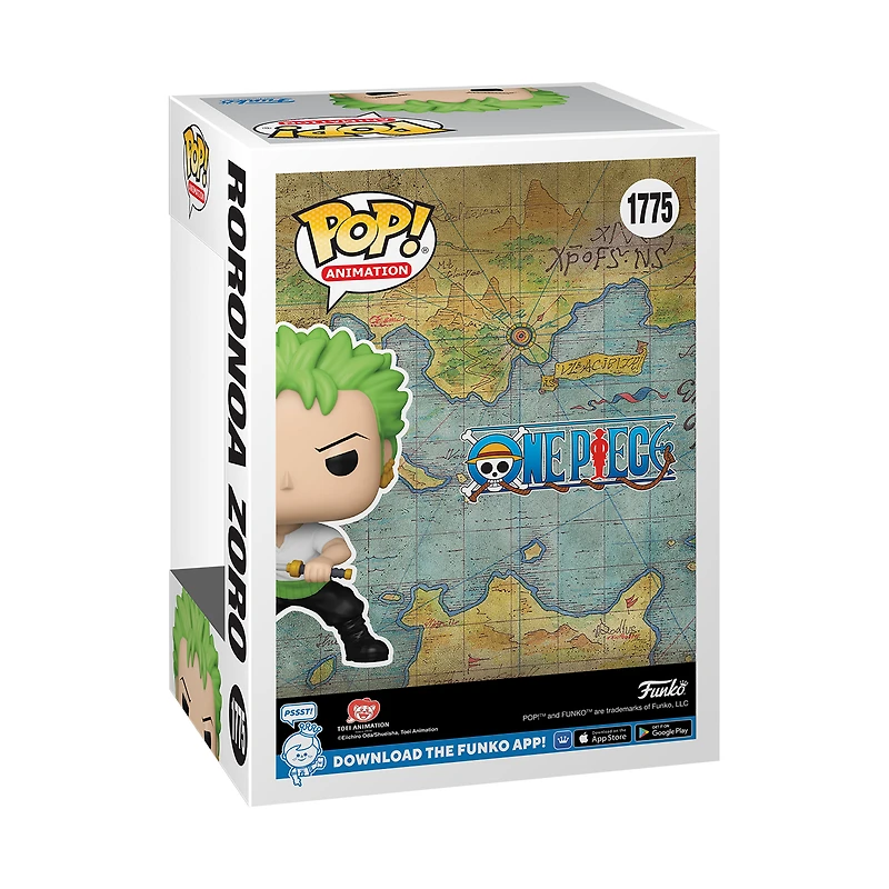 Funko POP! Animation: One Piece (Refresh) Zoro (or Chase) 4.2-in Vinyl Figure