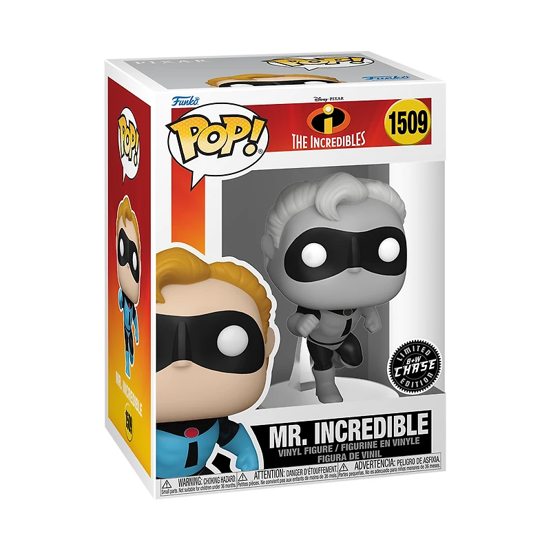 Funko POP! Disney: The Incredibles 20th Anniversary Mr. Incredible (or Chase) 4.35-in Vinyl Figure