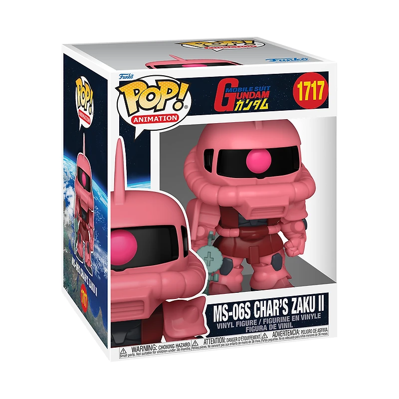 Funko POP! Super: Mobile Suit Gundam MS-06S Char’s Zaku II 6.8-in Vinyl Figure