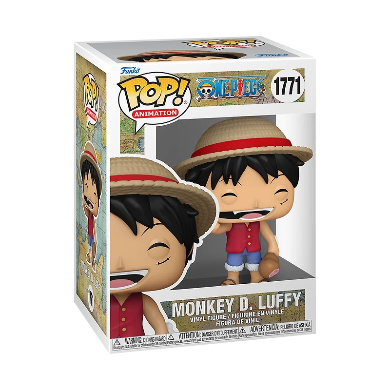 Funko POP! Animation: One Piece (Refresh) Luffy 4.3-in Vinyl Figure