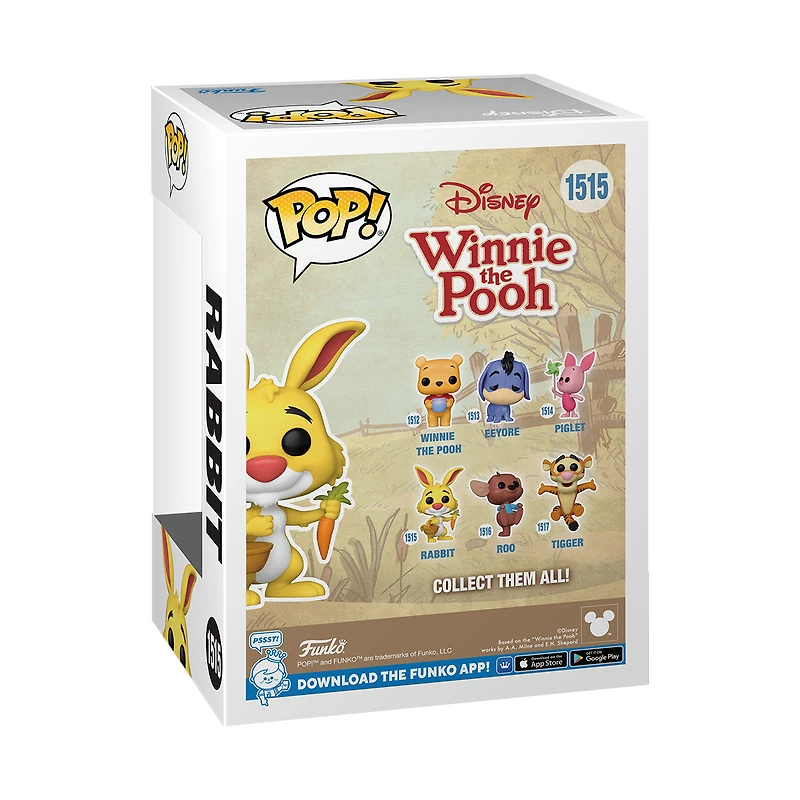 Funko POP! Disney: Winnie The Pooh Rabbit 4.15-in Vinyl Figure