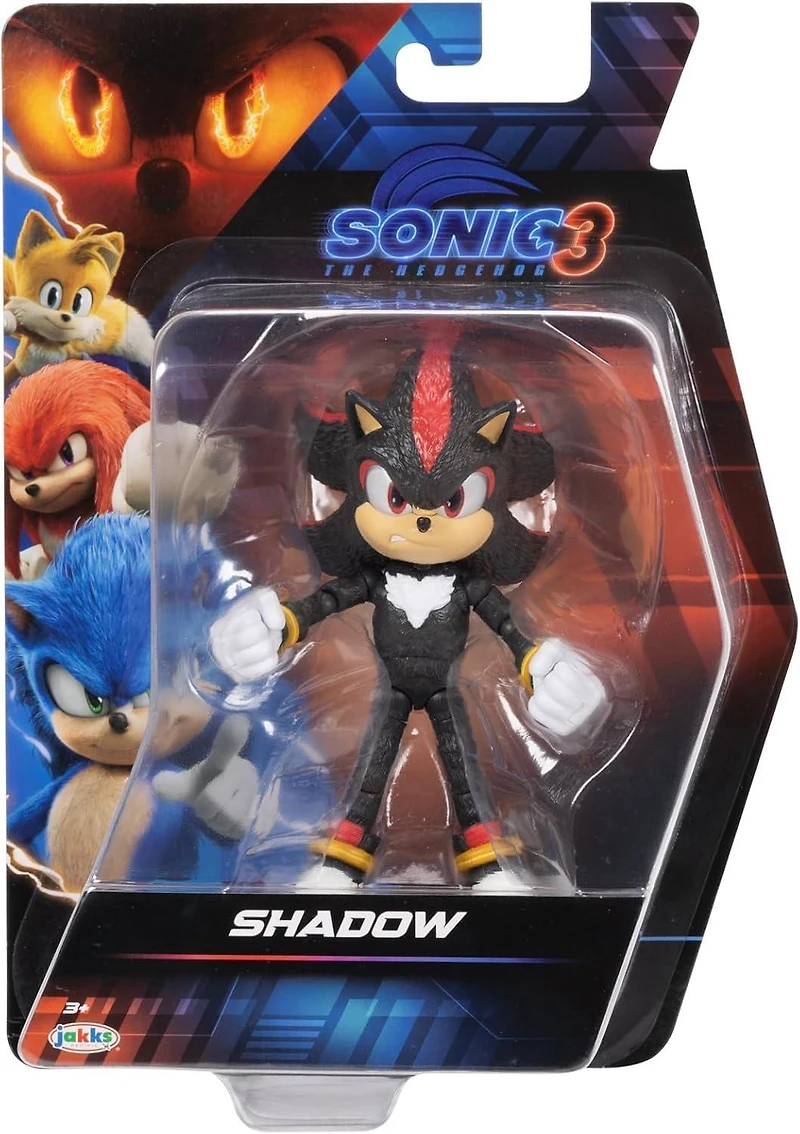 Jakks Pacific Sonic the Hedgehog 3 Movie Shadow 5-in Action Figure