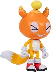 Jakks Pacific Sonic 3 Movie Chao Mascot Tails 4.7-in Figure