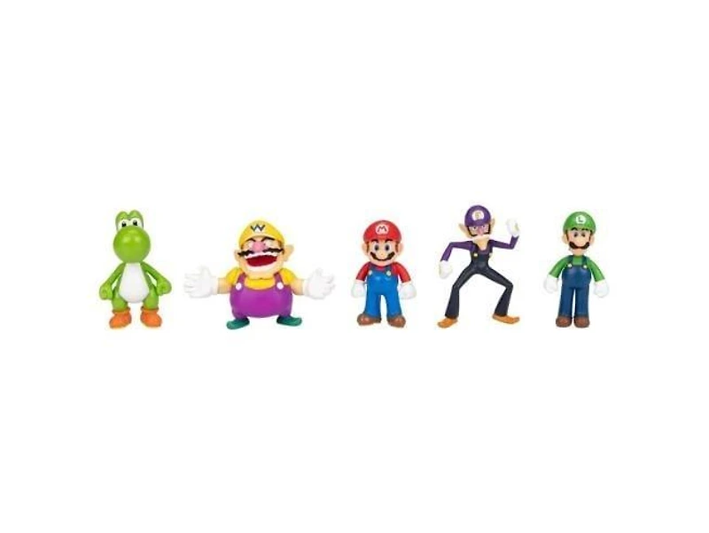 Jakks Pacific Super Mario 2.5-in Action Figures 5-Pack