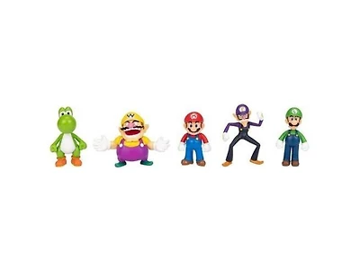 Jakks Pacific Super Mario 2.5-in Action Figures 5-Pack