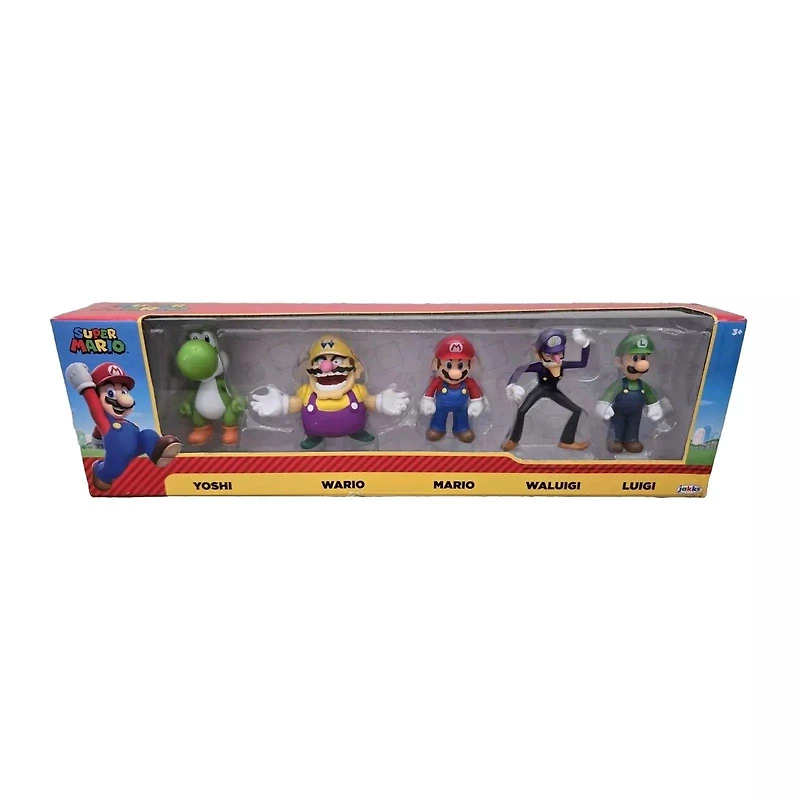Jakks Pacific Super Mario 2.5-in Action Figures 5-Pack