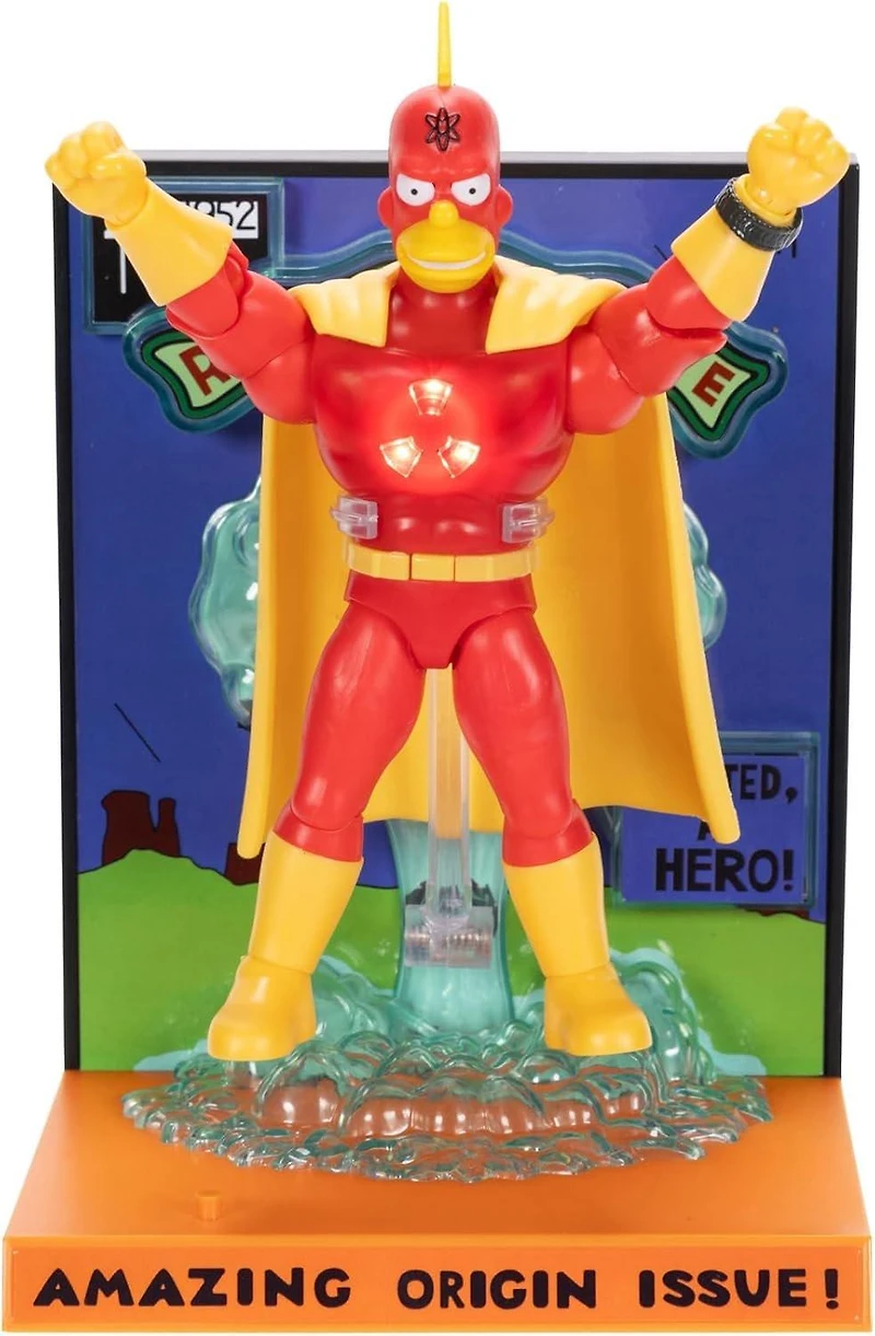 Jakks Pacific The Simpsons Premium Radioactive Man Collector's 5-In Action Figure