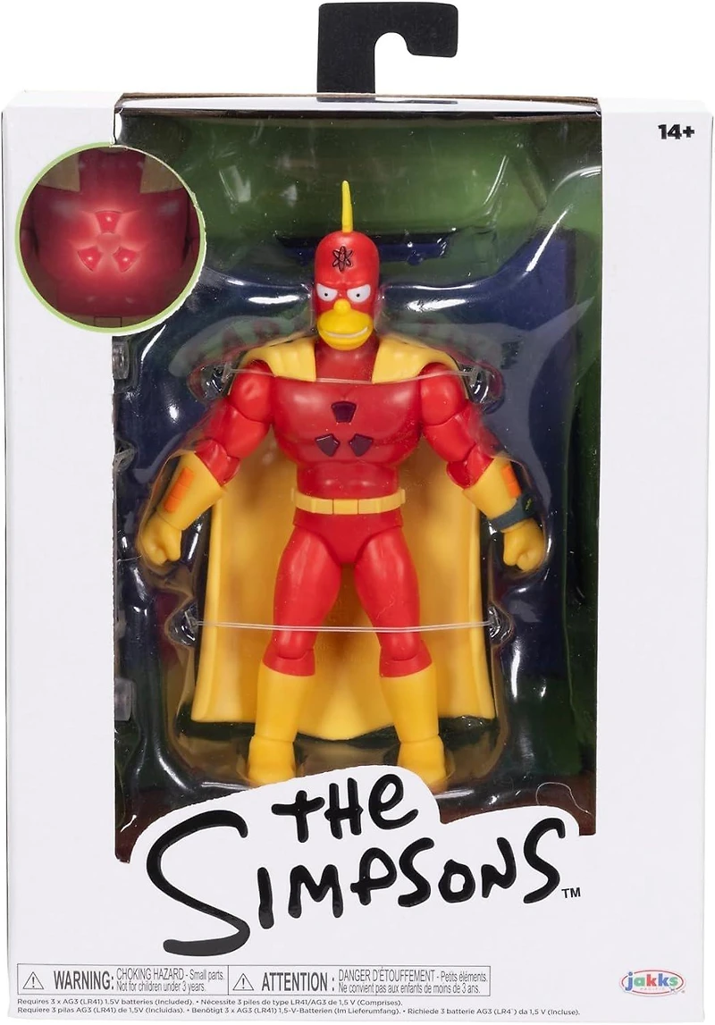 Jakks Pacific The Simpsons Premium Radioactive Man Collector's 5-In Action Figure