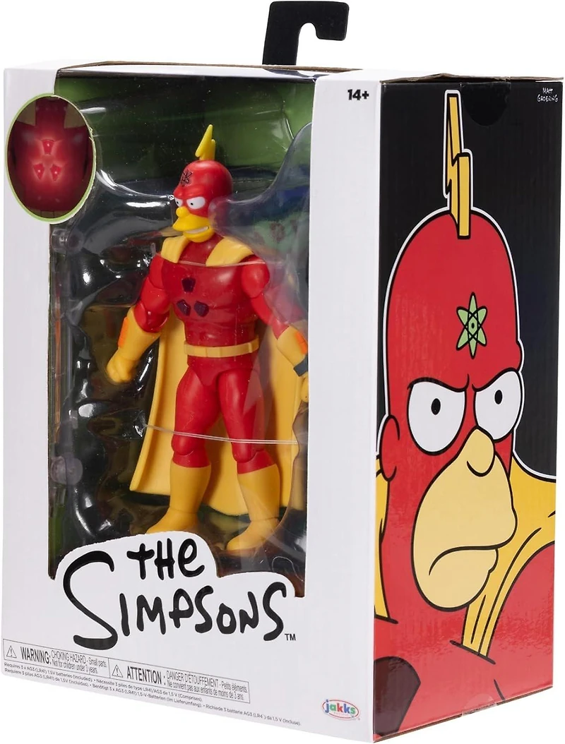 Jakks Pacific The Simpsons Premium Radioactive Man Collector's 5-In Action Figure