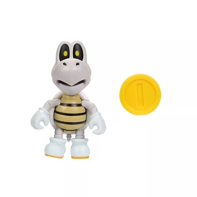 Jakks Pacific Super Mario Dry Bones Figure with Coin
