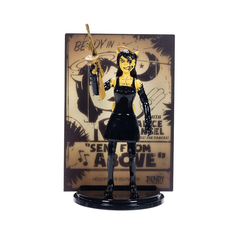 Jakks Pacific Bendy and The Ink Machine (Wave 2) Twisted Alice 5-in Action Figure