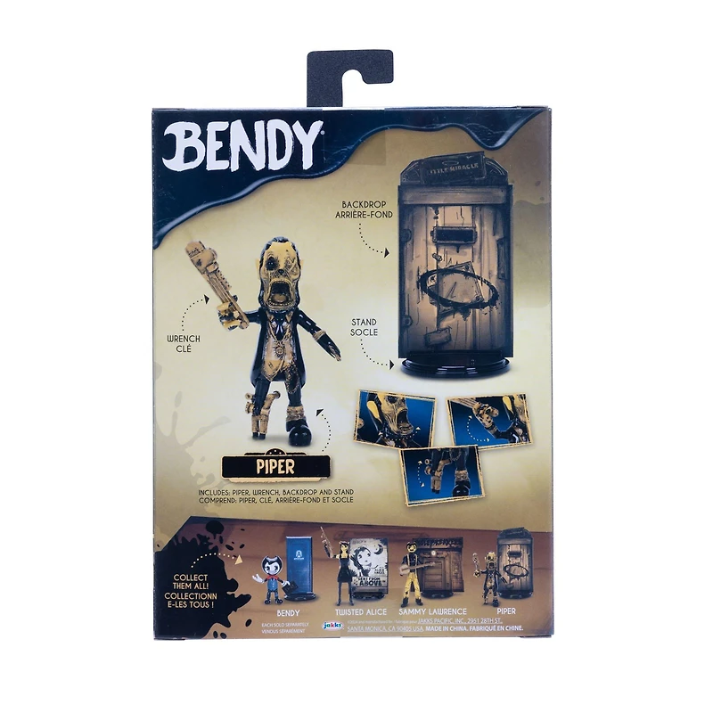Jakks Pacific Bendy and The Ink Machine (Wave 2) Piper 5-in Action Figure
