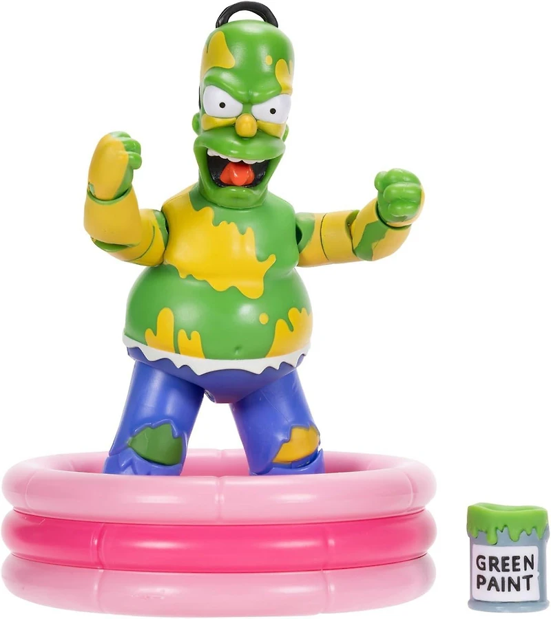 The Simpsons Premium Furious Homer 5-In Action Figure