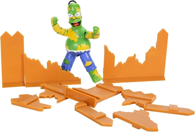 The Simpsons Premium Furious Homer 5-In Action Figure