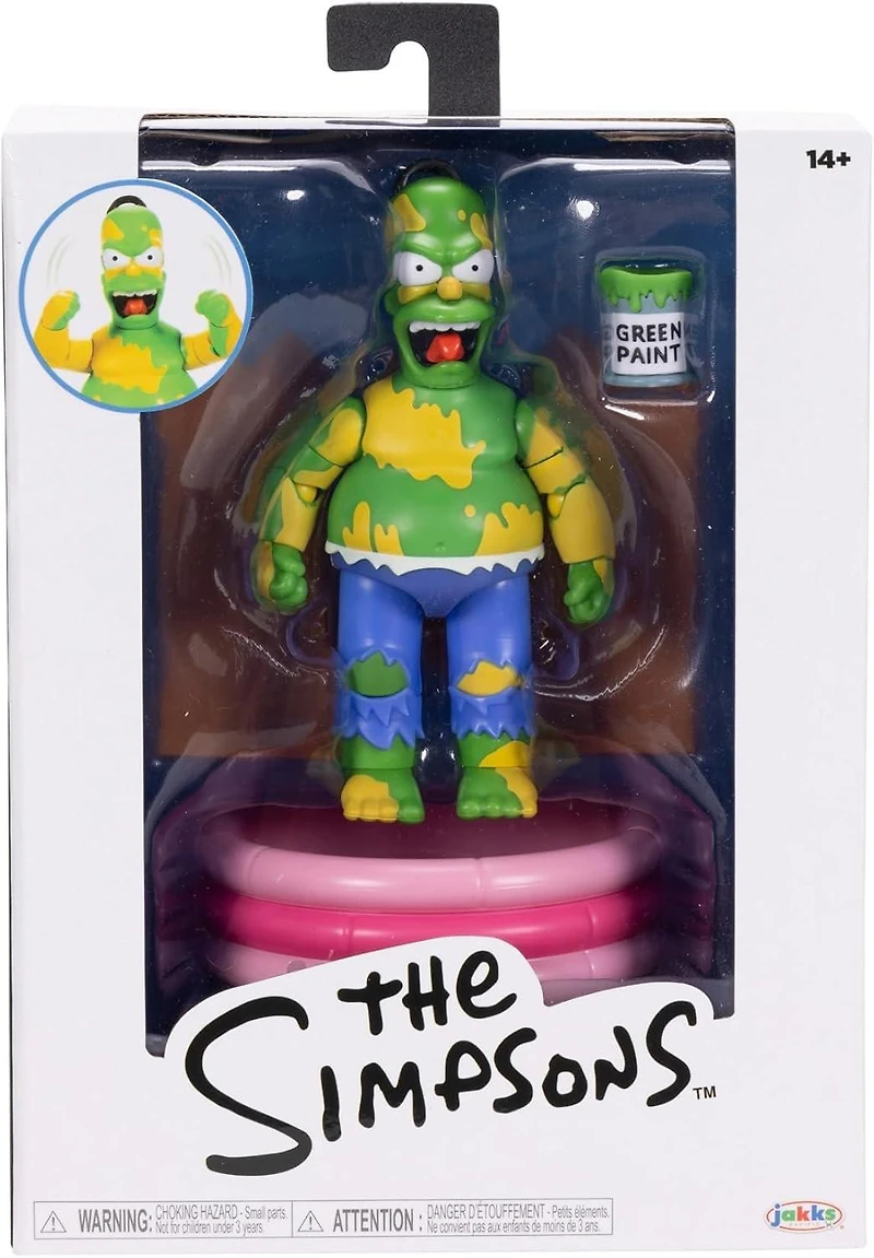 The Simpsons Premium Furious Homer 5-In Action Figure