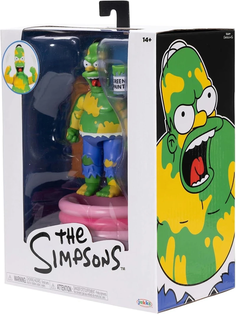 The Simpsons Premium Furious Homer 5-In Action Figure