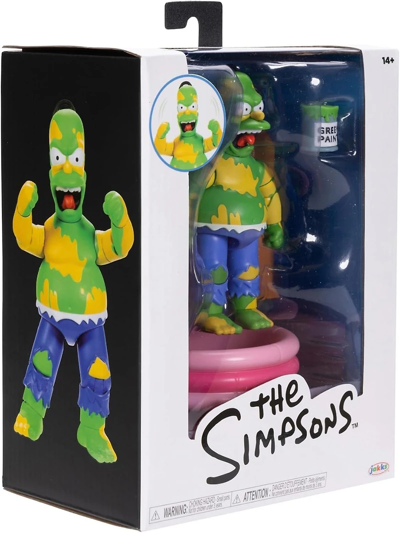 The Simpsons Premium Furious Homer 5-In Action Figure