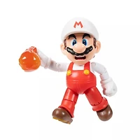 Jakks Pacific Nintendo Super Mario Wave 41 Fire Mario 4-In Action Figure