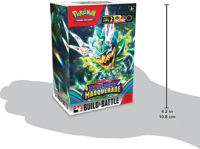 Pokemon Trading Card Game: Twilight Masquerade Build and Battle Box
