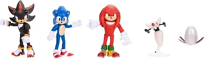 Jakks Pacific Sonic The Hedgehog 3 Movie Sonic, Knuckles, and Shadow 2.5-in Figure Multi-Pack