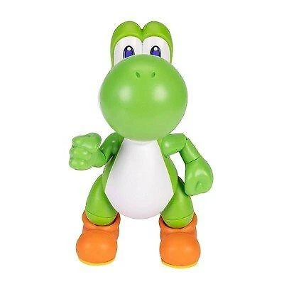 Jakks Pacific Super Mario Let's Go, Yoshi! 12-in Interactive Action Figure